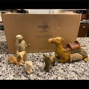 Willow Tree Shepard and stable animals